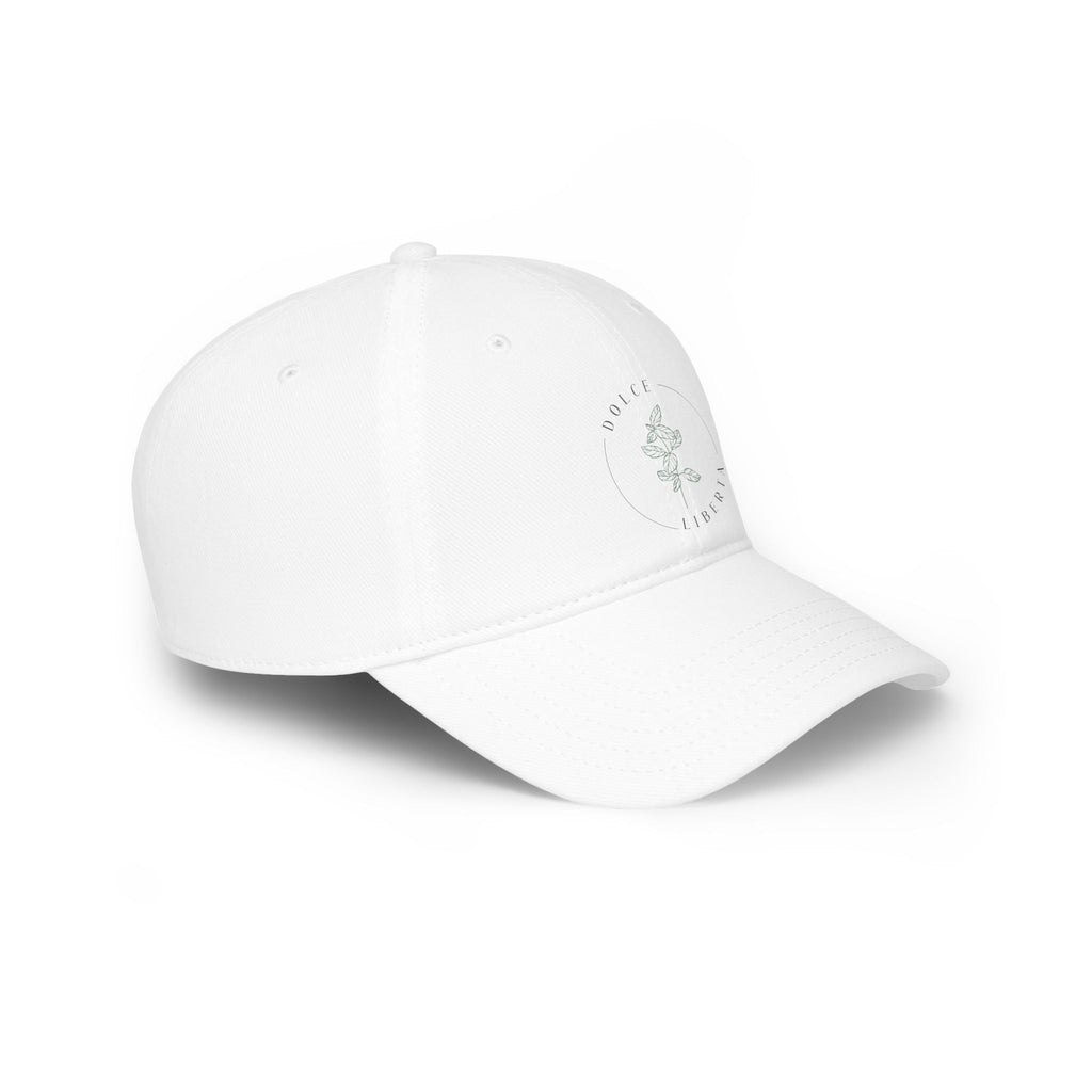 Dolce Liberty Floral Baseball Cap — Minimalist Low Profile Hat