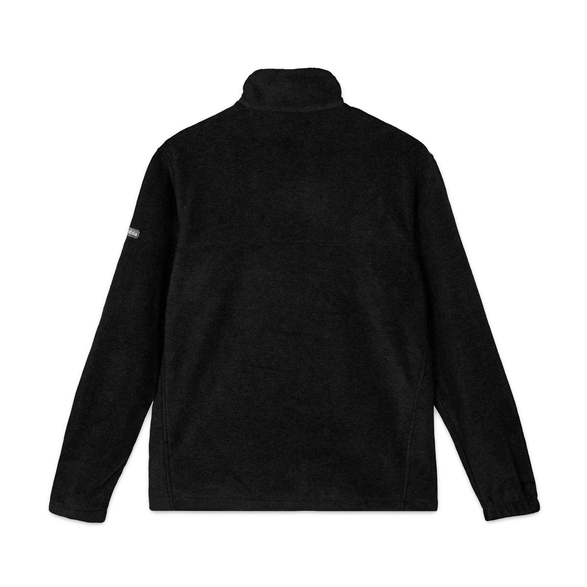 Embroidered Fleece Jacket – Polar Bear Circle Logo, Cozy Outdoor Zip-Up