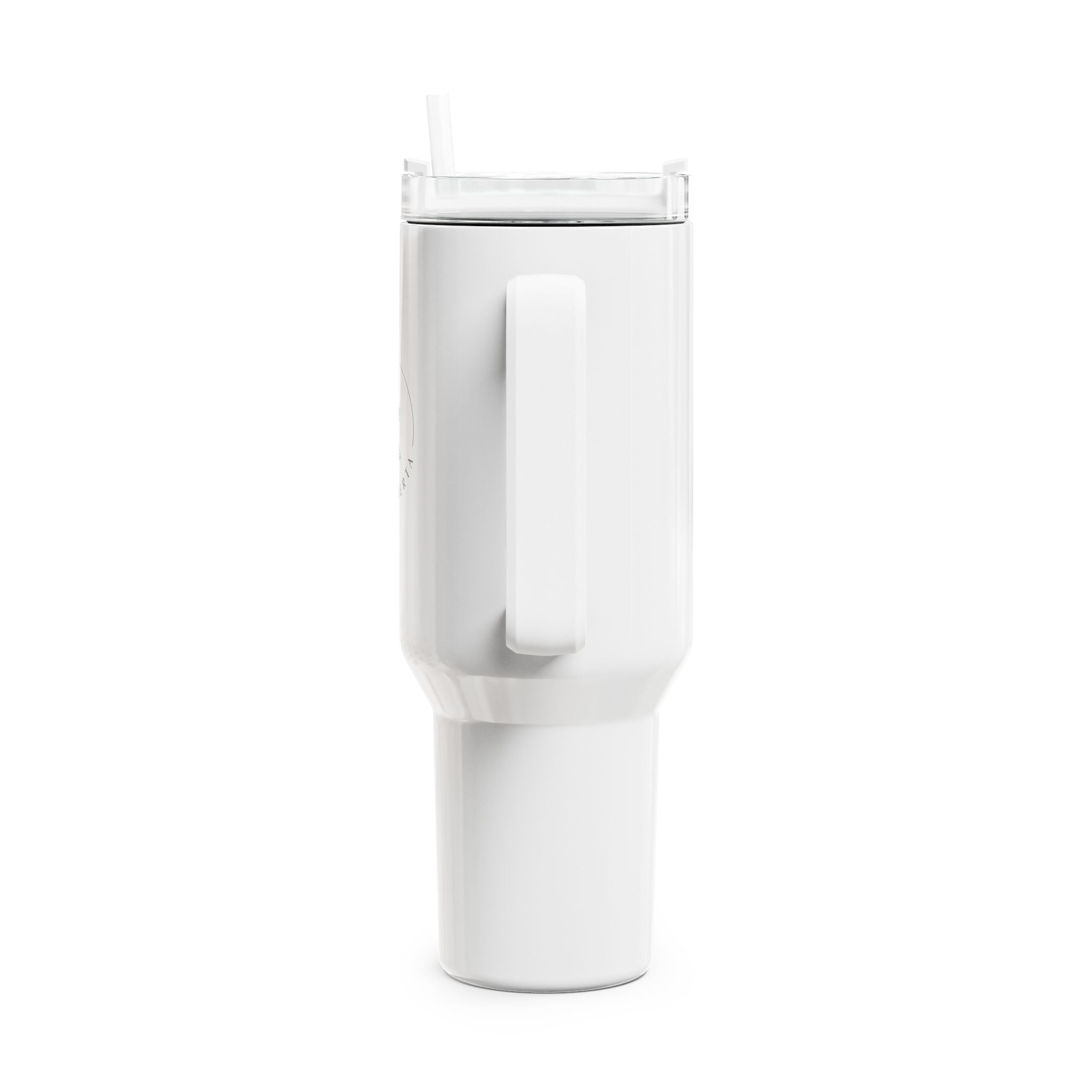 40oz Dolce Liberta Travel Tumbler — Insulated Stainless Steel Mug with Handle