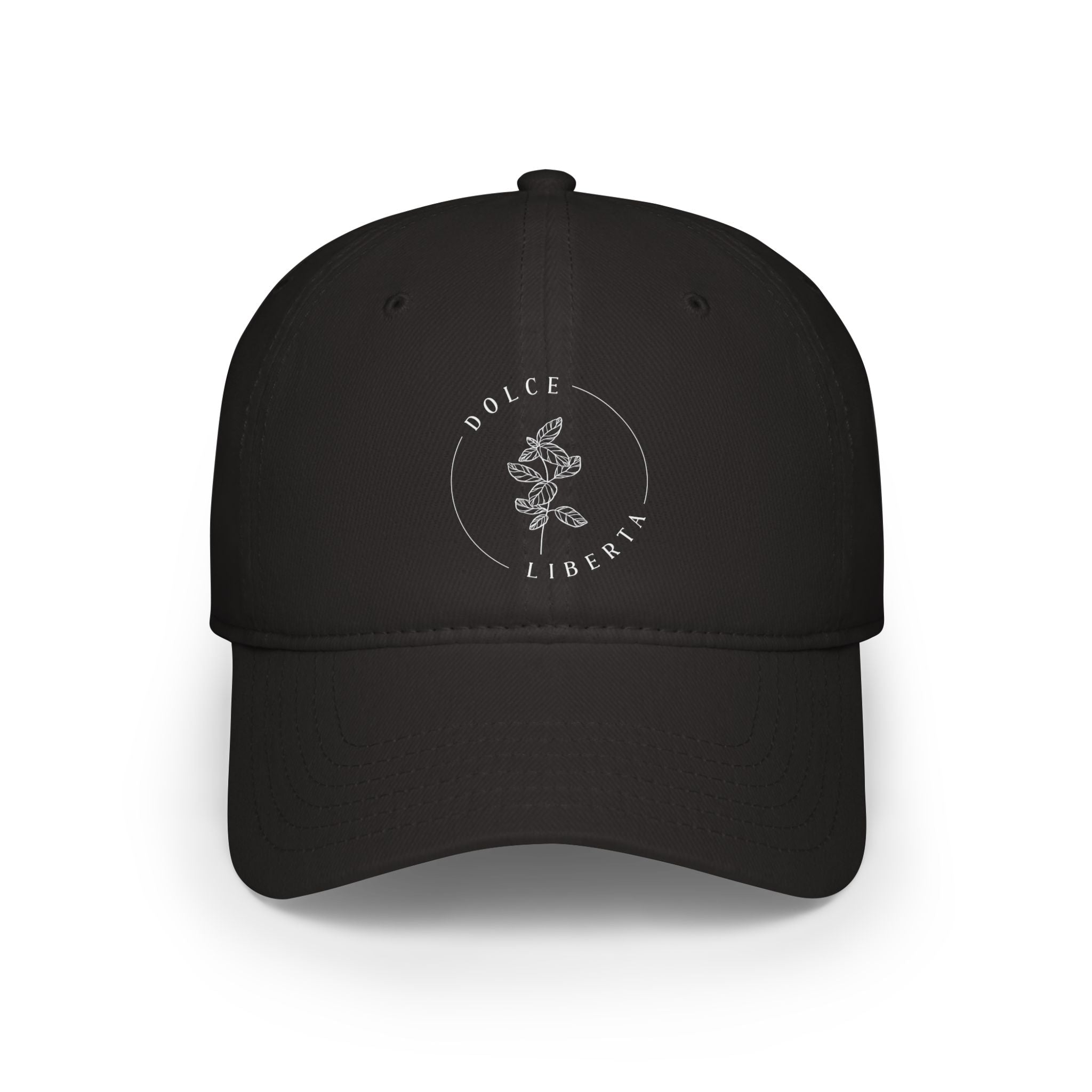 Dolce Liberty Floral Baseball Cap — Minimalist Low Profile Hat